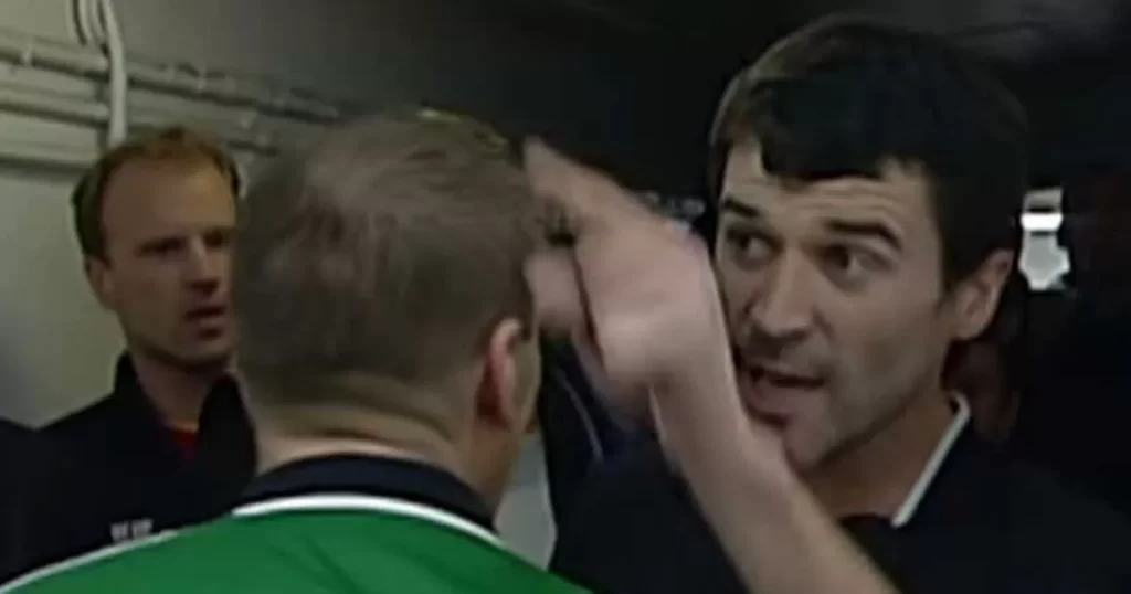 “Former Manchester United Player’s Account of Roy Keane’s Intimidating Influence on Opponents”