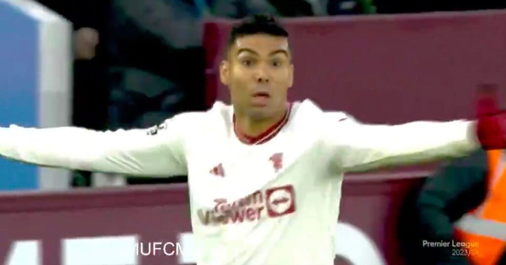 Man Utd fans find Casemiro’s response to yellow card “funniest thing ever” – Daily Star