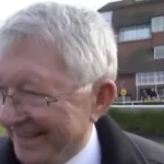 Sir Alex Ferguson laughs when questioned about Tottenham’s chances of winning the title.
