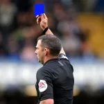 7 instances of outfield players going in goal as ‘blue card’ nonsense could become regular.