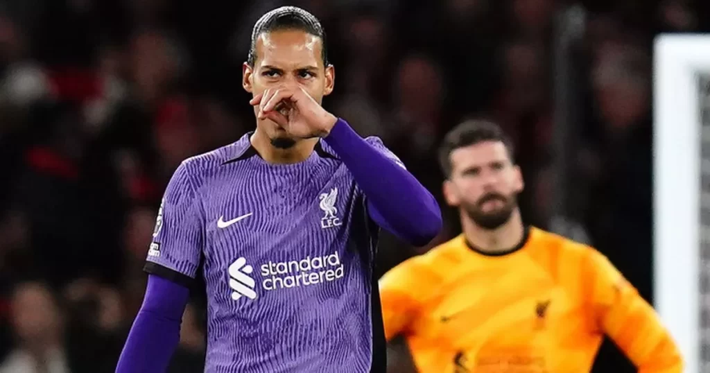 Liverpool fans criticize Virgil van Dijk, nicknamed ‘Dutch Maguire’, after making costly errors at Arsenal – Daily Star