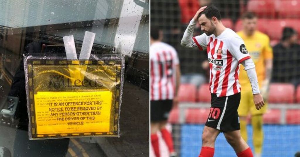 Sunderland Team Bus Gets Parking Ticket Before Leeds Game, Fans Find It Hilarious – Daily Star