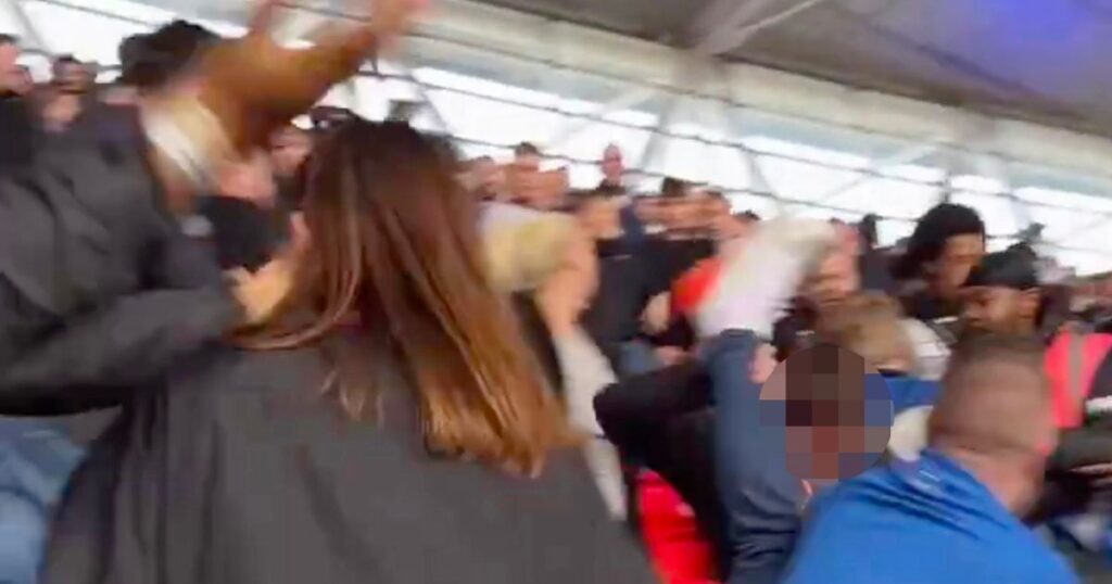 Police Investigating Wembley Brawl as Peterborough Fans Clash – Daily Star