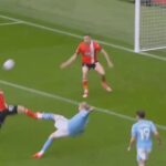 Haaland bicycle kick leads to Man City goal despite heading for corner flag – Daily Star