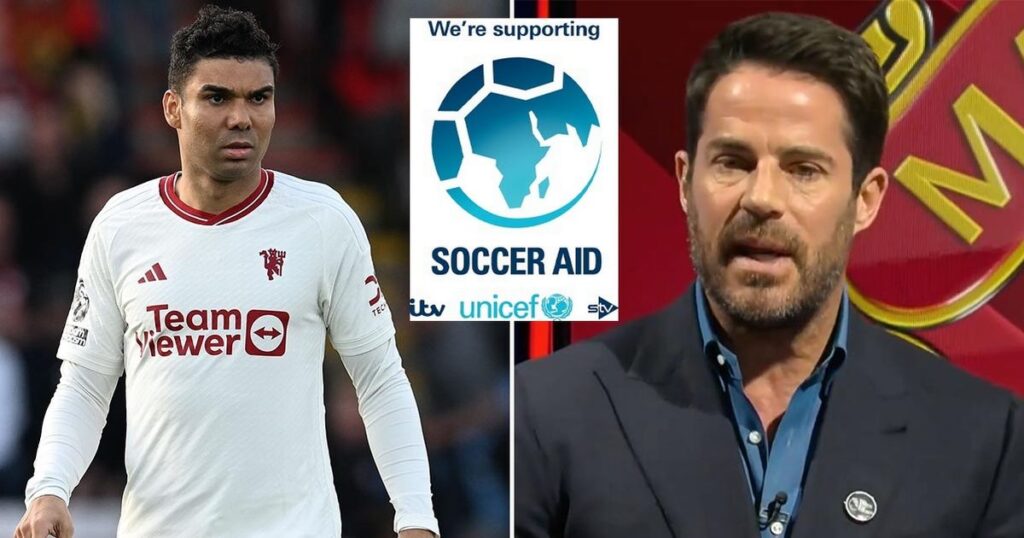 Jamie Redknapp criticizes Casemiro from Man Utd for ‘performing as if he’s in Soccer Aid’ – Daily Star