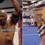 Jake Paul’s training footage humorously compared to Mike Tyson’s more intense preparation – Daily Star