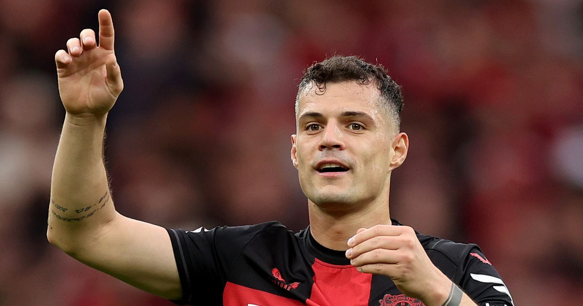 Granit Xhaka’s incredible statistics from his outstanding season at Leverkusen astonish Arsenal fans.