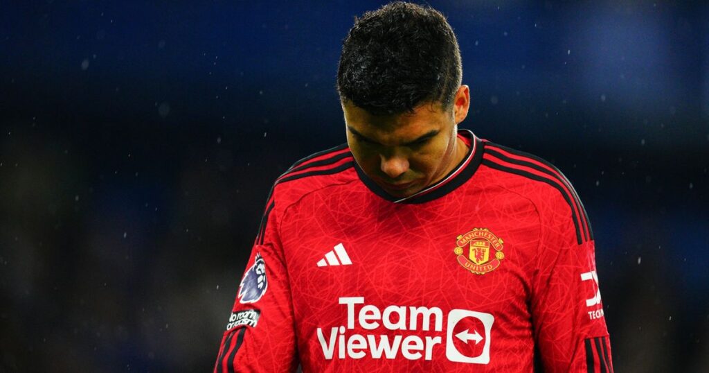 Casemiro from Manchester United Struggling with Frustrations Over Title Ambitions – Daily Star