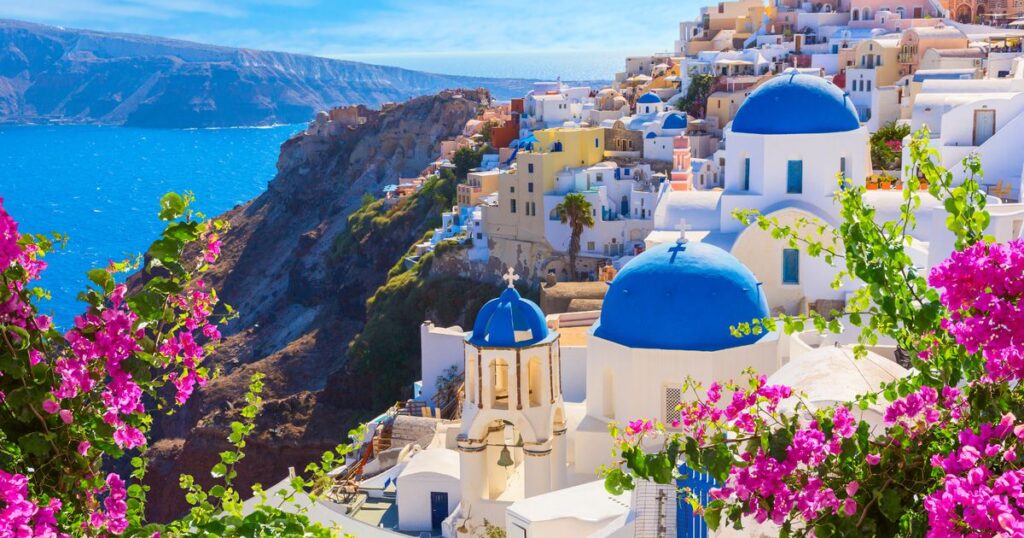 Magnificent village in the Greek Islands with seaside restaurants and stunning sunsets” – Daily Star