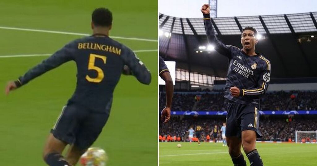 Jude Bellingham’s ‘sexy touch’ for Real Madrid goal vs Man City labeled ‘should be illegal’ – Daily Star