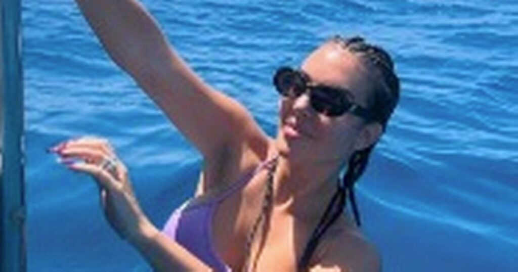 Georgina Rodriguez gets sprayed in swimsuit as fans call Cristiano Ronaldo’s partner ‘perfection’ – Daily Star