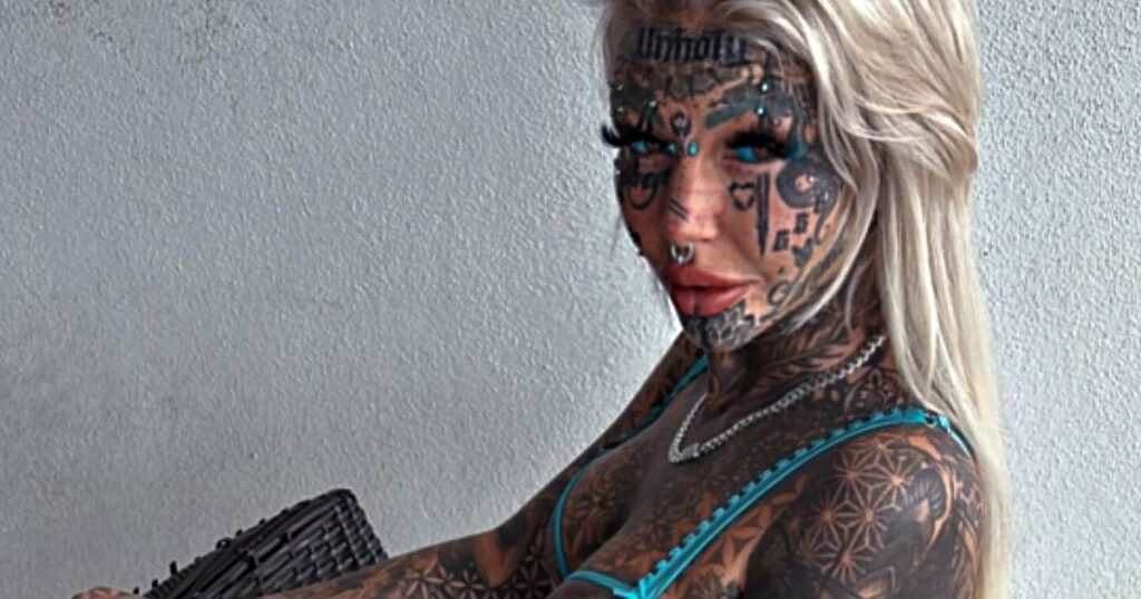 Tattoo model shares ‘red flags’ as she flashes inked bum – Daily Star