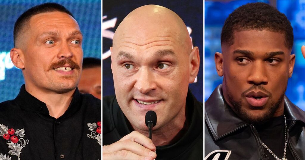 Oleksandr Usyk might “step aside” for Tyson Fury to face Anthony Joshua – Daily Star