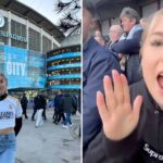 Astrid Wett shows readiness for Man City vs Real Madrid clash with passionate Chelsea chant – Daily Star