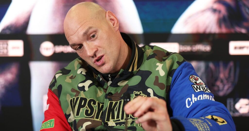 Tyson Fury excludes a specific opponent from his final 10 fights – Daily Star