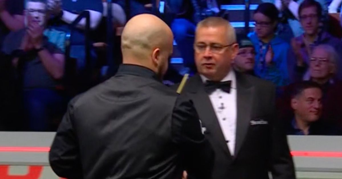 Snooker referee questions Luca Brecel’s dress code before first Crucible match – Daily Star.