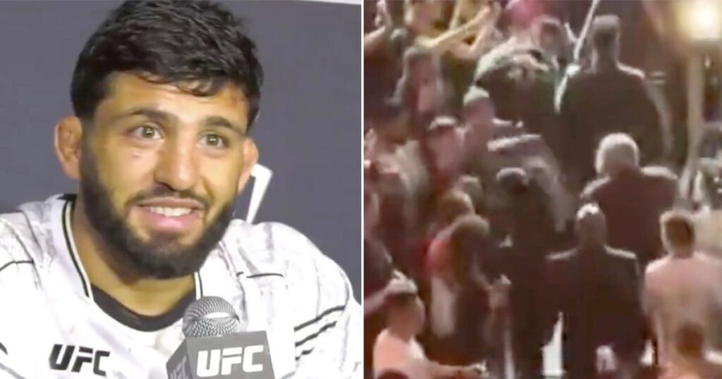 Russian UFC Star Jokes About ‘Going to US Prison’, Punches Fan on Fight Walk-Out – Daily Star