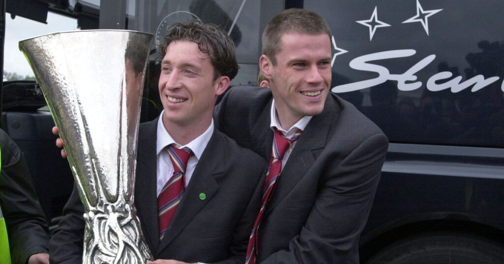 Jamie Carragher and Robbie Fowler’s drinking at Liverpool was unbelievable, says Daily Star.
