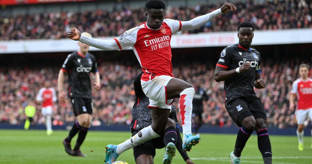 Bukayo Saka, Arsenal star, shares his experience being targeted by Premier League aggressive players.