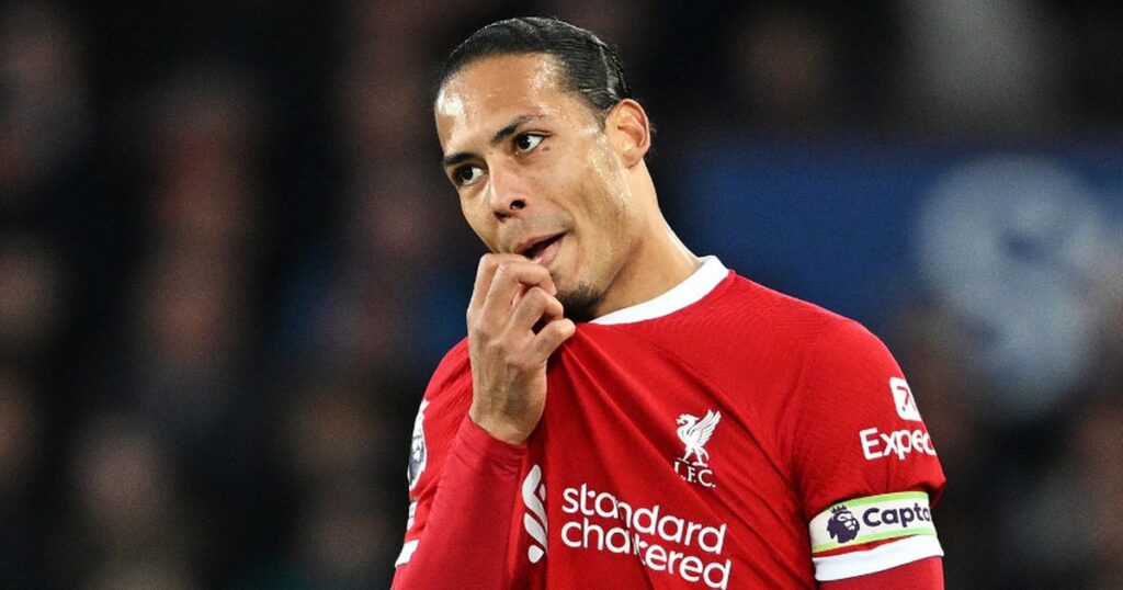 Virgil van Dijk highlights two mistakes that led to Liverpool’s loss against Everton.