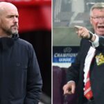 Erik ten Hag admits Sir Alex Ferguson used to intimidate Manchester United players, creating a fear factor.