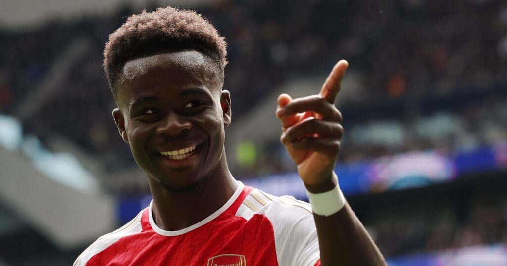 Arsenal Fans Notice Bukayo Saka’s Excellent Response to Tottenham Fans After Embarrassing Chant
