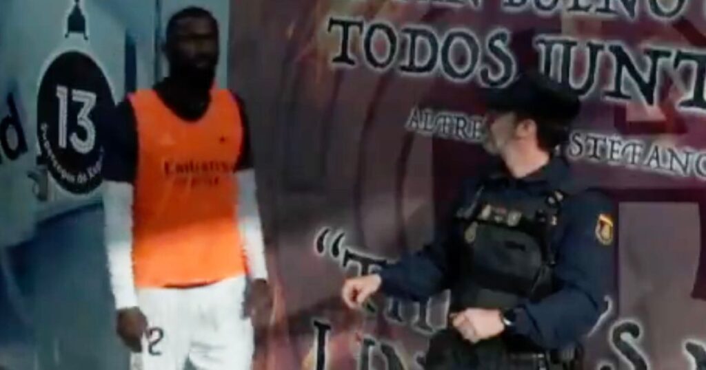 Antonio Rudiger attempts to frighten a police officer in unsuccessful El Clasico prank – Daily Star