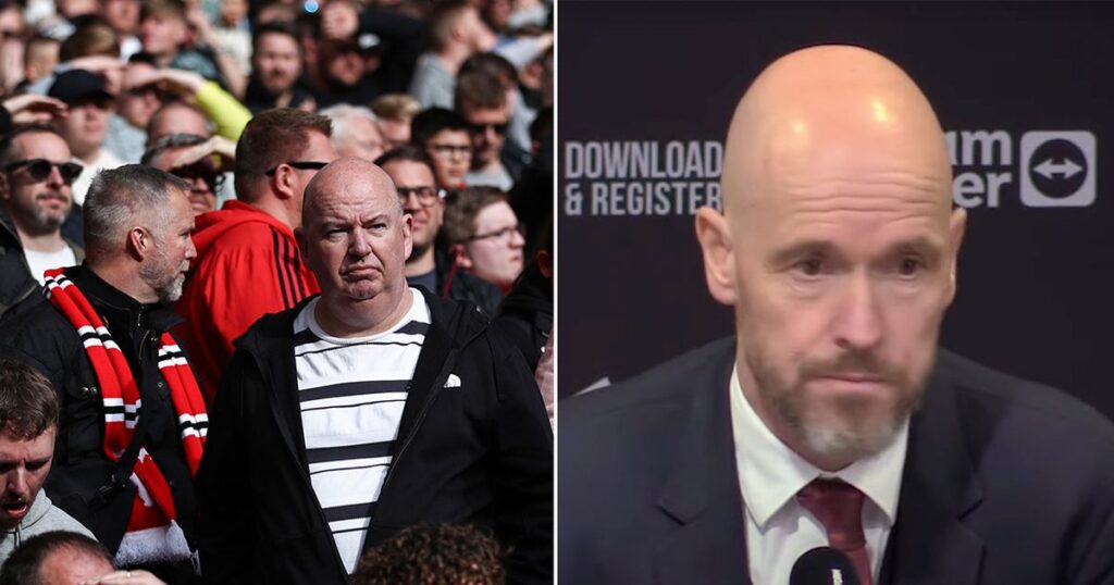 Manchester United supporters criticize Erik ten Hag for a strange statement after the draw with Burnley – Daily Star