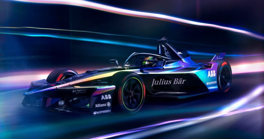 Formula E Reveals New Race Car with 30% Faster Acceleration Than an F1 Car