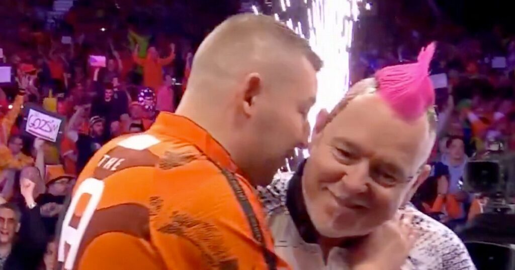 Darts fans surprised by Peter Wright’s average in Nathan Aspinall defeat – Daily Star
