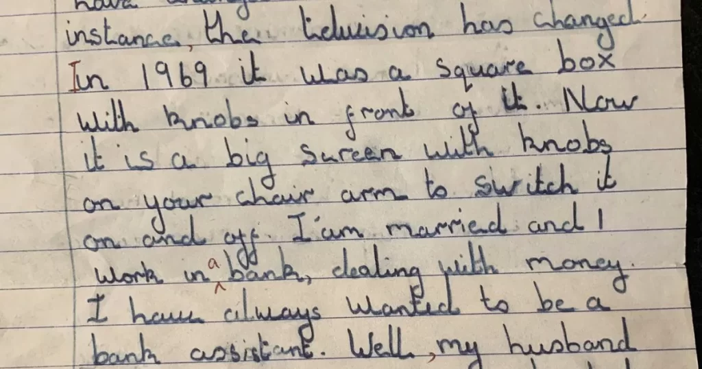 Schoolgirl’s Eerie 1969 Essay on the Future Makes Remarkably Accurate Prediction – Daily Star