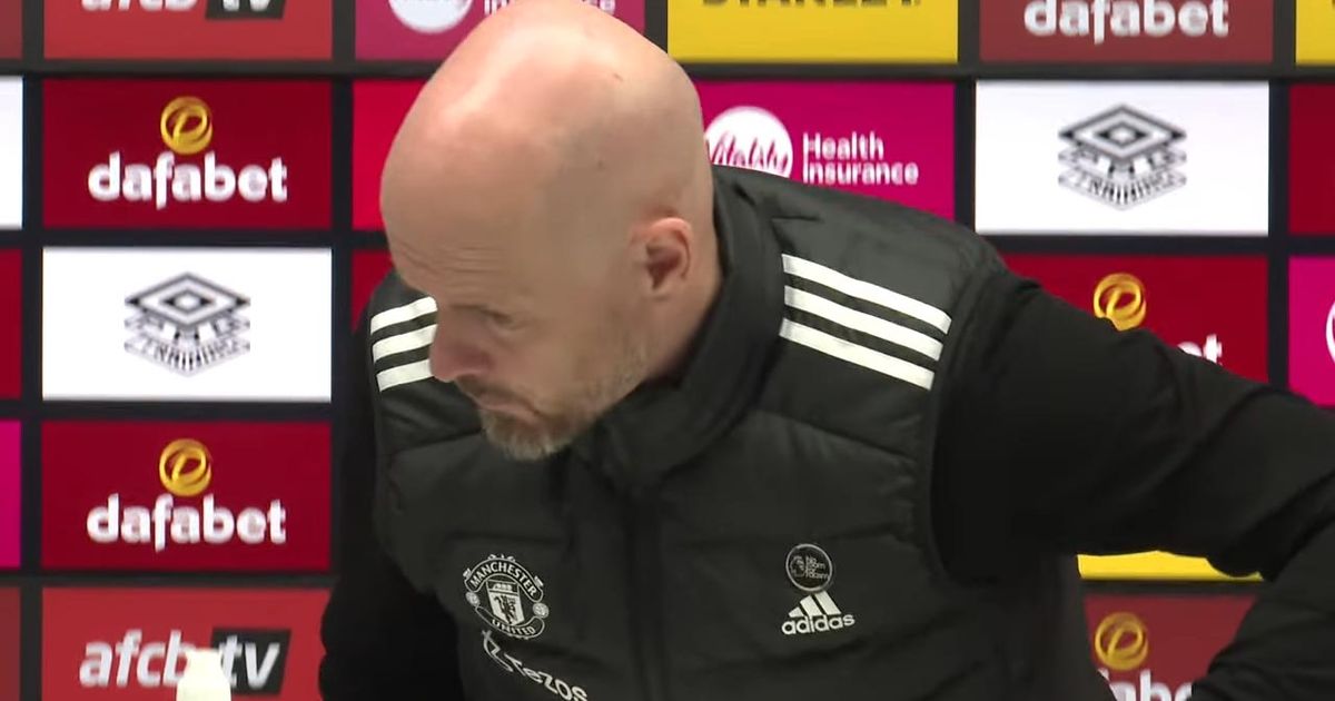 Erik ten Hag declines to respond and leaves Man Utd press conference – Daily Star