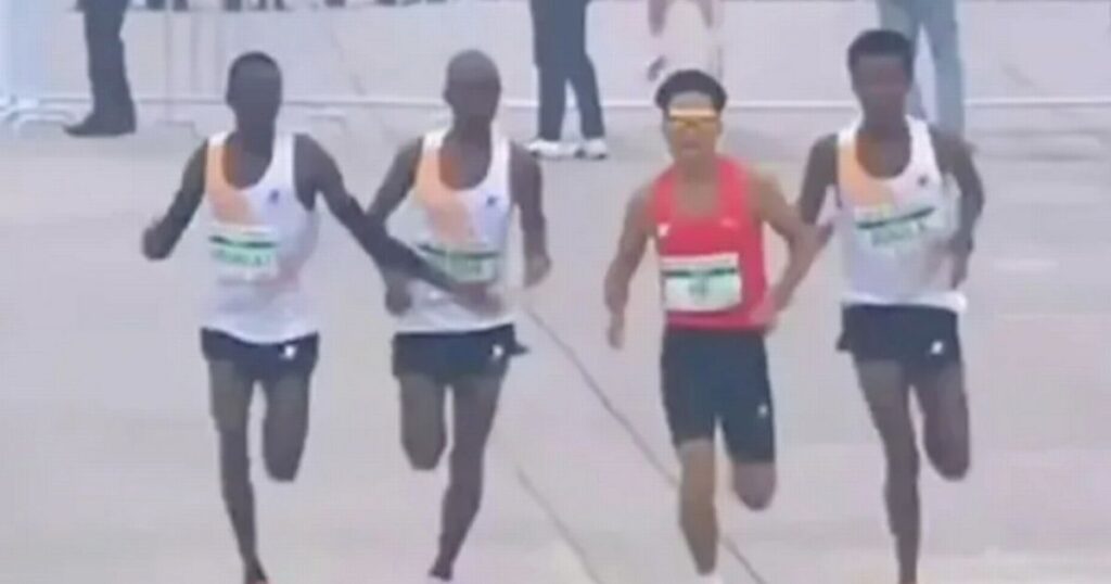 Beijing Half Marathon Controversy: Leaders Slow Down to Let Chinese Runner Win – Daily Star