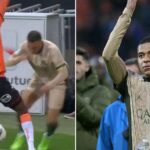 Kylian Mbappe reprimanded for showboating as PSG goal is created by moment of magic.