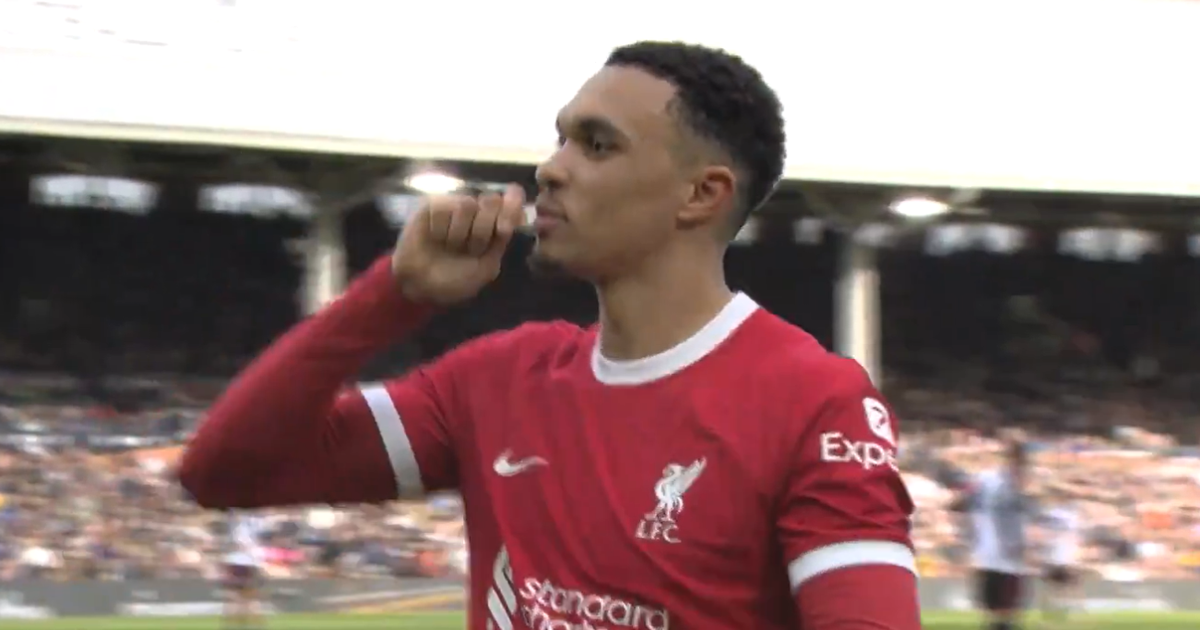 Trent Alexander-Arnold’s Free-Kick Goal Leaves Liverpool Fans Amazed by ‘Cool’ Celebration