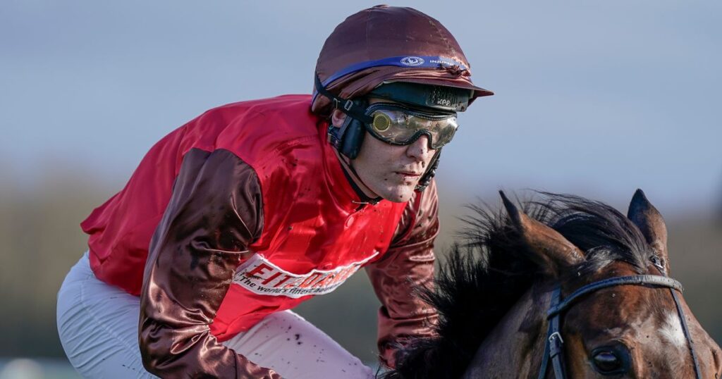 Amateur jockey purchases his own horse to compete in Grand National, securing an each-way place.