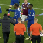 Chelsea players angrily confront referee following controversial VAR decision in Aston Villa draw – Daily Star