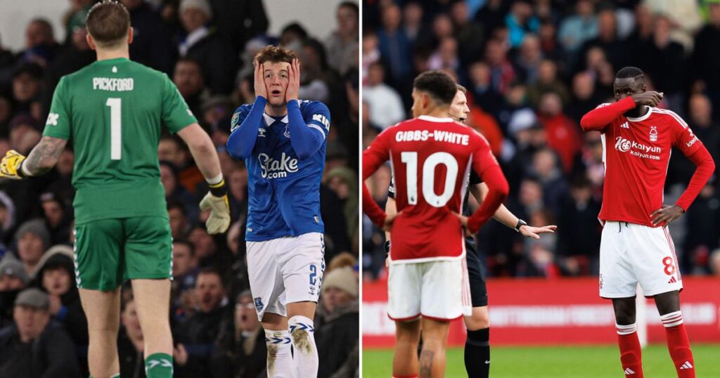 What Would Everton and Forest’s Positions Be Without Punishments as Clubs Battle in ‘El Deducto’ – Daily Star
