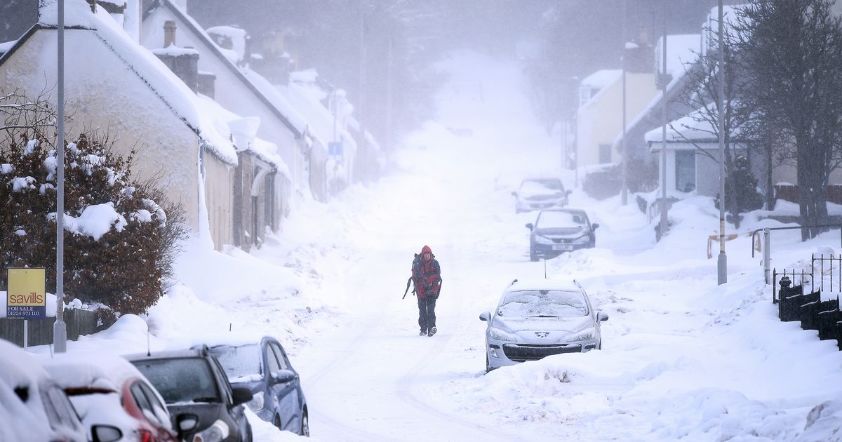 Arctic blast to bring ‘3cm of snow per hour’ as far south as London – Daily Star