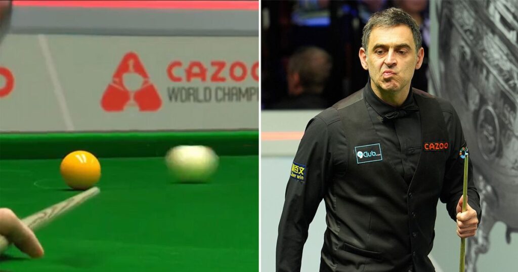 Ronnie O’Sullivan’s ‘trick’ shot at Crucible leaves World Snooker Championship fans in awe – Daily Star