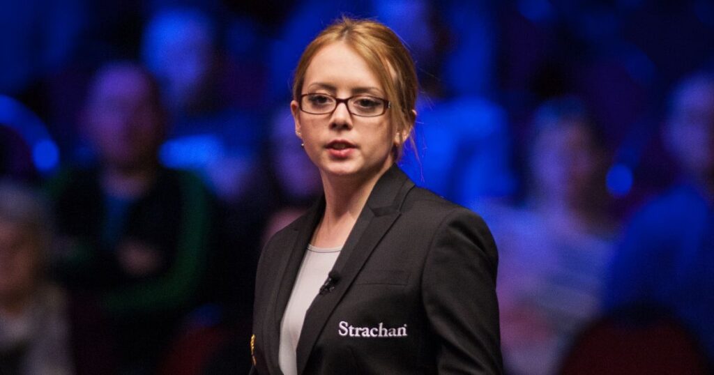 Desislava Bozhilova: The Firm Snooker Referee at The Crucible, According to the Daily Star