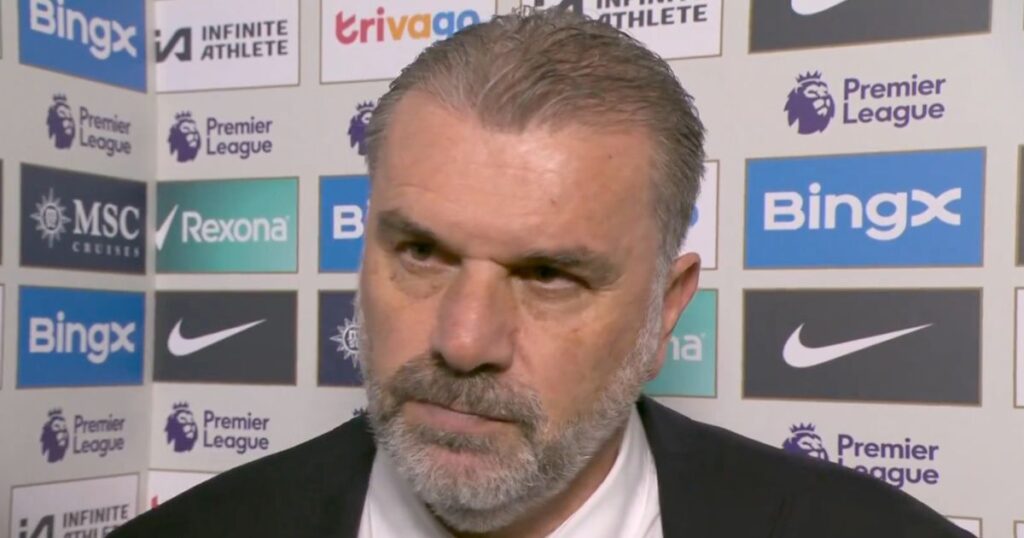Ange Postecoglou’s Reaction to Tottenham Loss: “Come on mate, want me to write you a dossier