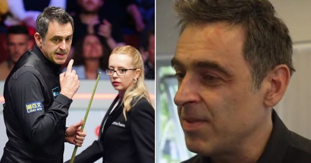 Ronnie O’Sullivan makes statement about referees targeting him in snooker – Daily Star