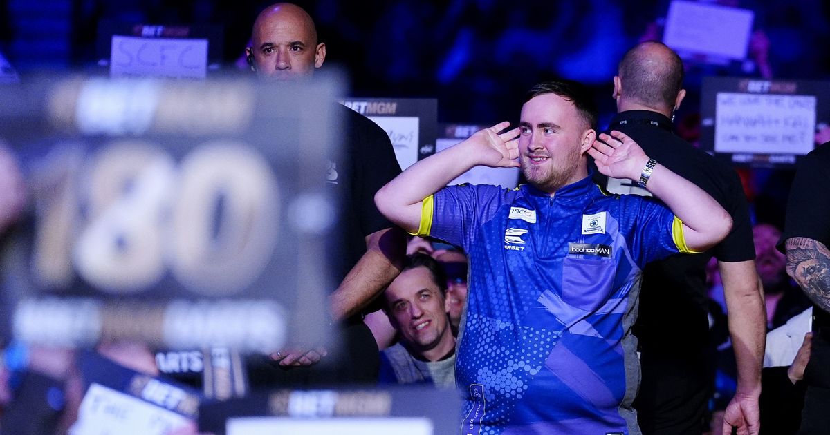 Premier League Darts star Luke Littler selects walk-on song after watching WrestleMania